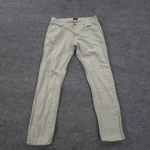 UNTUCKit Pants Mens 33x32 Beige Digby Straight Fit Linen Cotton Casual‎ Summer